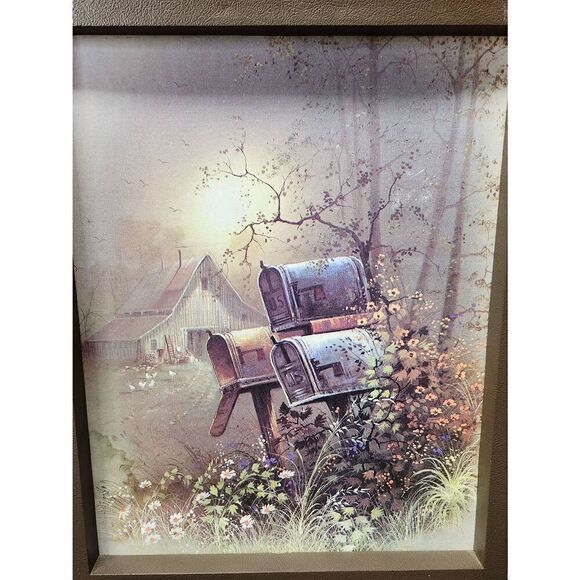 VTG ANDRES ORPINAS COUNTRY HOME FRAMED #A77 - Picture 4 of 10